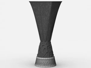 uefa europa league cup trophy 3D Model