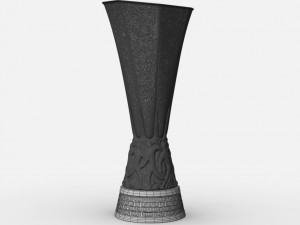 uefa europa league cup trophy 3Dモデル