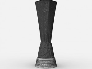 uefa europa league cup trophy 3Dモデル