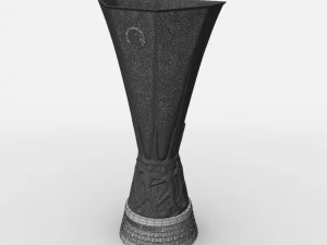 uefa europa league cup trophy 3D Model