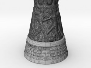 uefa europa league cup trophy 3Dモデル