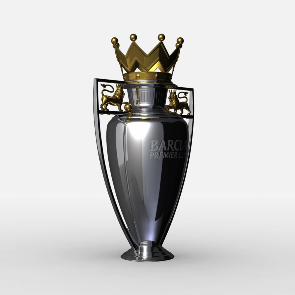 premier league cup trophy 3D Model in Awards 3DExport