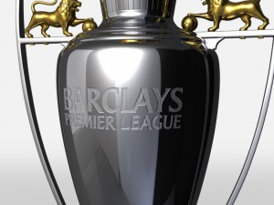 premier league cup trophy 3D मॉडल