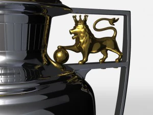 premier league cup trophy 3D Model