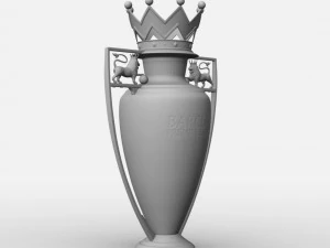 premier league cup trophy 3D Model
