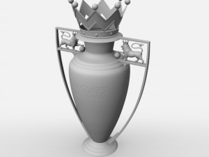 premier league cup trophy 3D मॉडल