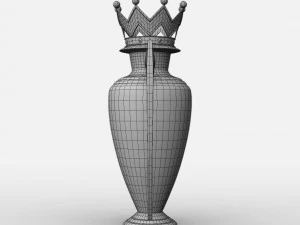 premier league cup trophy 3D Model