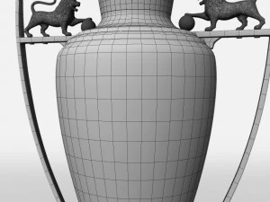 premier league cup trophy 3D Model