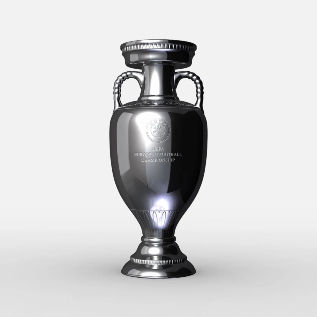 trof&eacute;u da copa da liga euro da uefa Modelo 3D .c4d .max .obj .3ds .fbx .stl .blend 