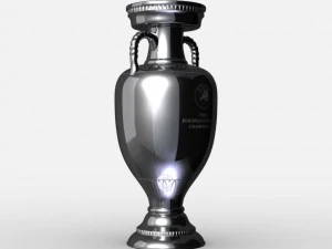 trof&eacute;u da copa da liga euro da uefa Modelo 3D