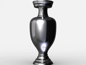 trof&eacute;u da copa da liga euro da uefa Modelo 3D