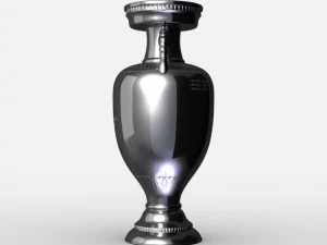 trof&eacute;u da copa da liga euro da uefa Modelo 3D