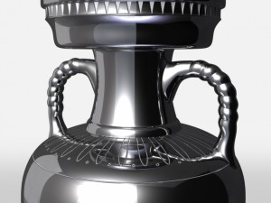 uefa euro league cup trophy Modello 3D