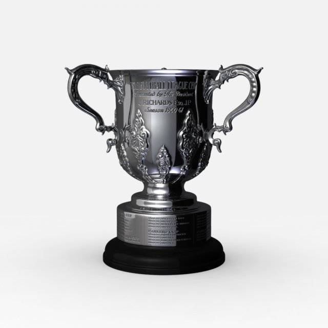 league cup trophy Modello 3D .c4d .max .obj .3ds .fbx .stl .blend 