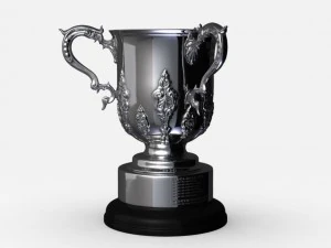 league cup trophy 3D Model