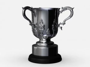 league cup trophy 3D Model