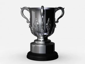 league cup trophy 3D Model