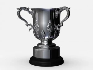 league cup trophy 3D Model