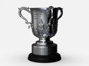 league cup trophy 3D Model