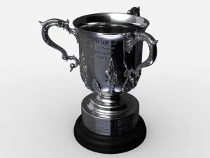 league cup trophy 3D Model