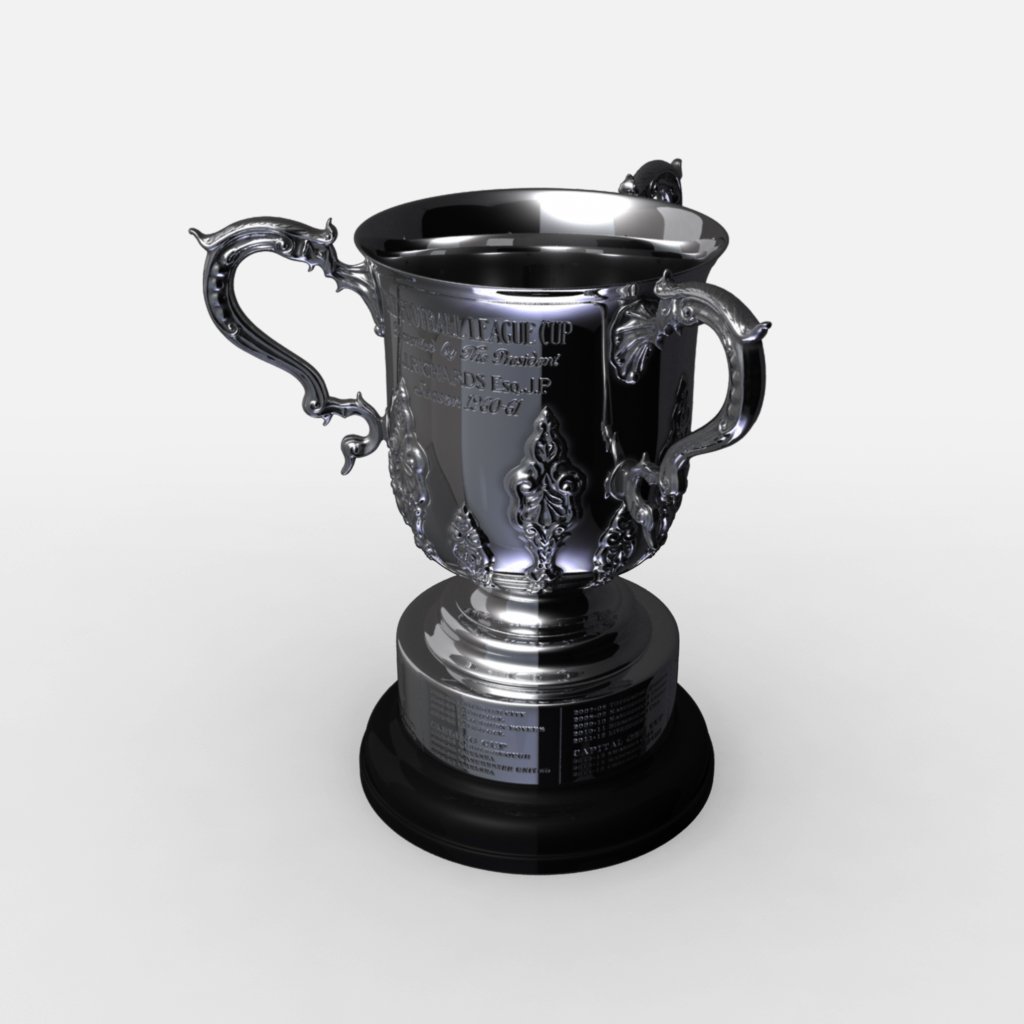 uefa euro league cup trophy 3D Model in Awards 3DExport