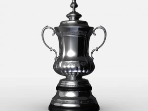 fa cup trophy 3D Model