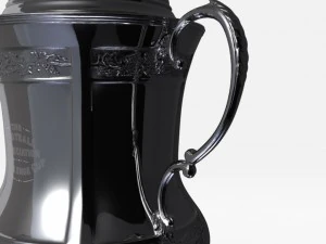 fa cup trophy 3D Model