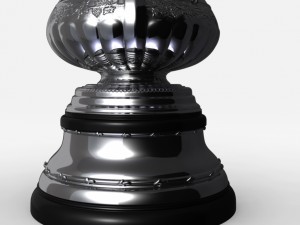 fa cup trophy Modello 3D