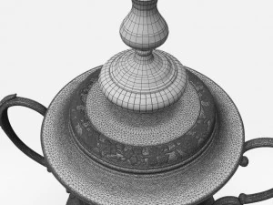 fa cup trophy 3D Model