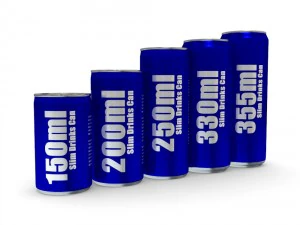 drinks cans - complete set 3D Model