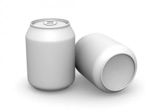 drinks cans - complete set 3D Model