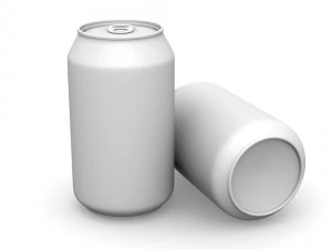 drinks cans - complete set 3D Model