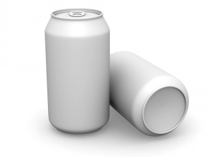 drinks cans - standard set 3D Model