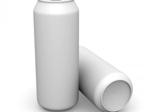 drinks cans - standard set 3D Model