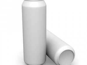 drinks cans - standard set 3D Model