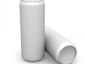 drinks cans - slim set 3D Model