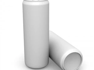 drinks cans - slim set 3D Model
