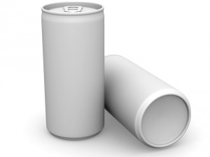 drinks can - 200ml slim 3D Model