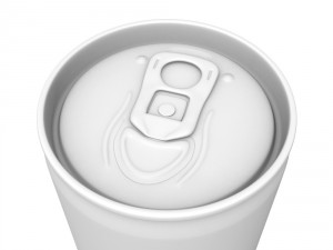 drinks can - 200ml slim 3D Model