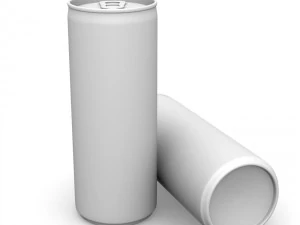 drinks can - 250ml slim 3D Model