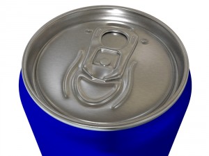 drinks can - 355ml slim 3D Model