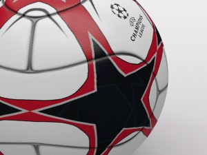 uefa champions league ball 2009-2010 3D Model