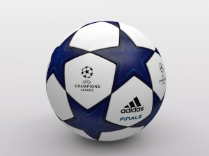 uefa champions league ball 2010-2011 Modèle 3D
