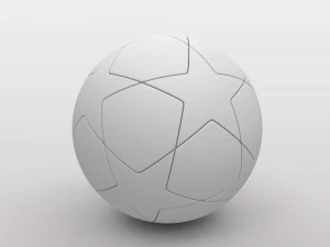 uefa champions league ball 2011-2012 3D Model