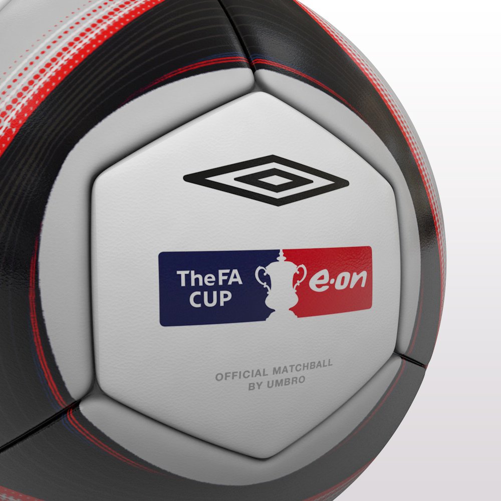 FA Cup Ball 2009 - Black 3D Model in Sports Equipment 3DExport