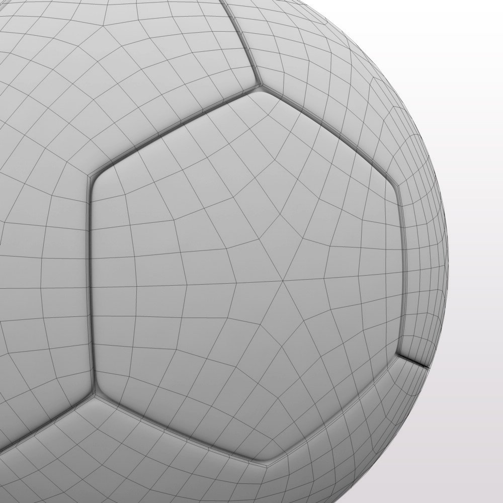 FA Cup Ball 2009 - Black 3D Model in Sports Equipment 3DExport