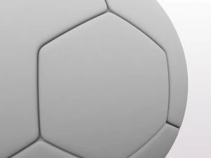 fa cup ball 2009 - green - trophy 3D Model