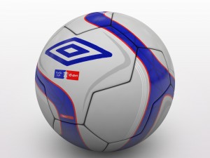 fa cup ball 2010 3D Model