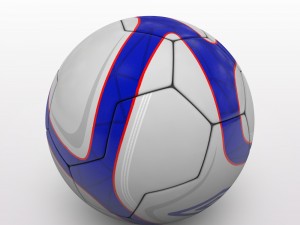 fa cup ball 2010 Modelo 3D