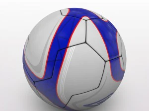 fa cup ball 2010 3D Model